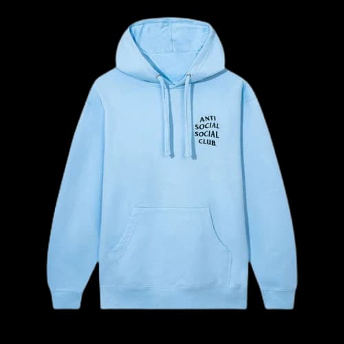 Anti Social Social Club Mind Games Hoodie 'Blue'
