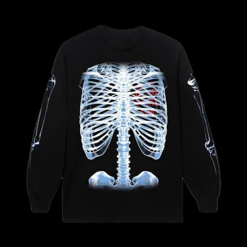 Anti Social Social Club Bones Long-Sleeve Tee 'Black'