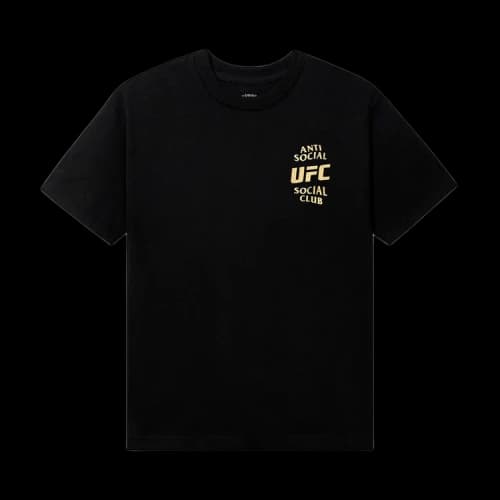 Anti Social Social Club x UFC Self Titled Tee 'Black'