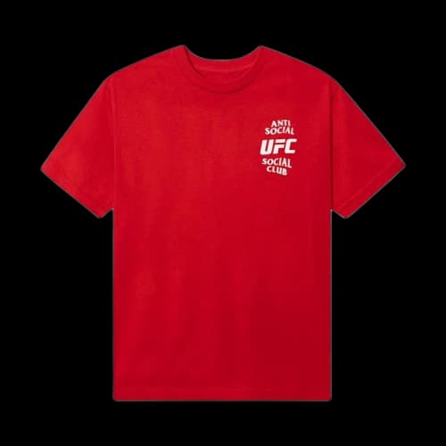 Anti Social Social Club x UFC Self Titled Tee 'Red'