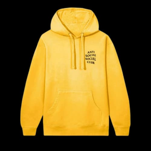 Anti Social Social Club Kkotch Hoodie 'Gold'