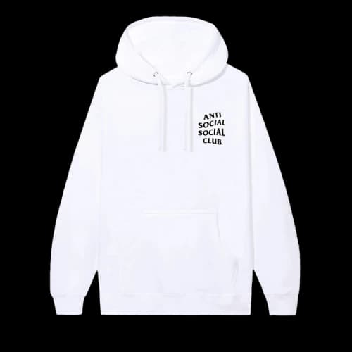 Anti Social Social Club Kkotch Hoodie 'White'