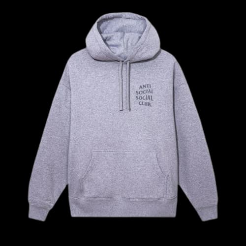 Anti Social Social Club Kkotch Tonal Premium Hoodie 'Athletic Heather'
