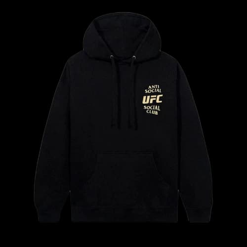 Anti Social Social Club x UFC Self Titled Hoodie 'Black'