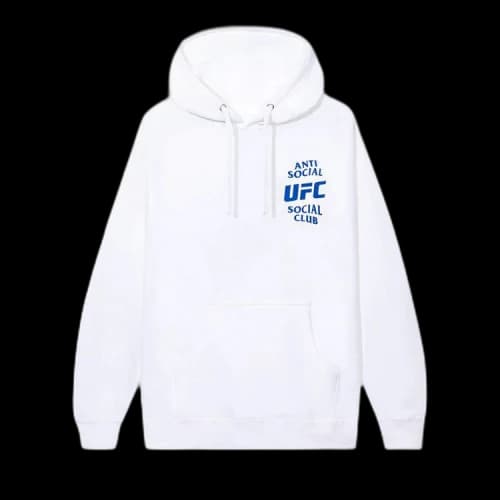 Anti Social Social Club x UFC Self Titled Hoodie 'White'