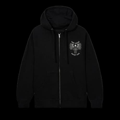 Anti Social Social Club Solace Zip Hoodie 'Black'