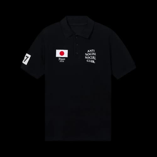 Anti Social Social Club Japan Polo 'Black'