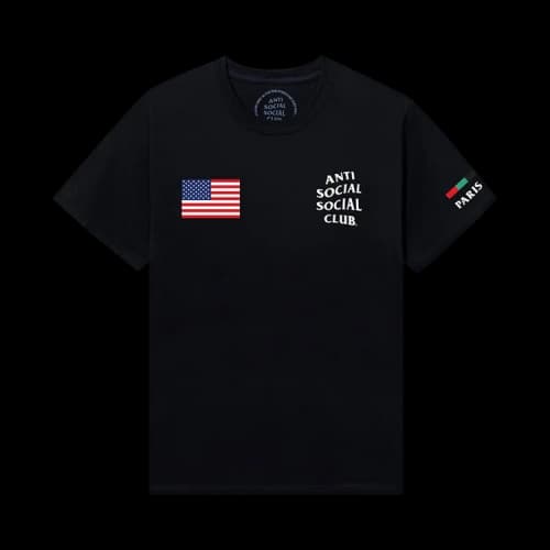 Anti Social Social Club USA Tee 'Black'