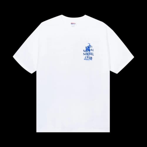 Anti Social Social Club Vintage Olympic Summer '96 Tee 'White/Navy'