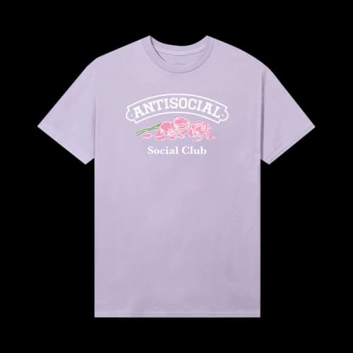 Anti Social Social Club Withered Tee 'Lavender'