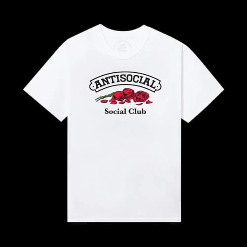 Anti Social Social Club Withered Tee 'White'