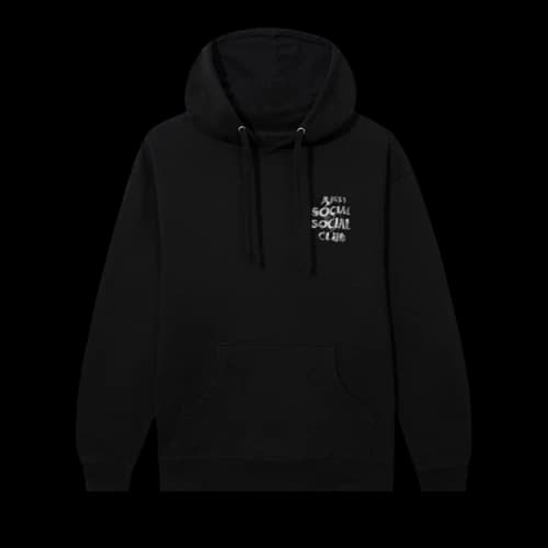 Anti Social Social Club Ashtray Hoodie 'Black'