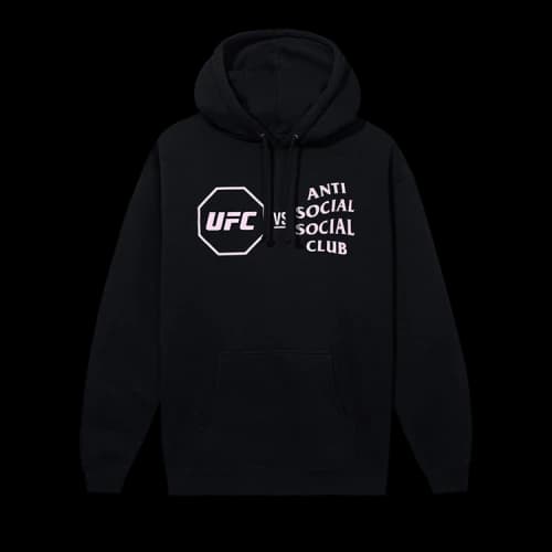 Anti Social Social Club x UFC Versus Hoodie 'Black'