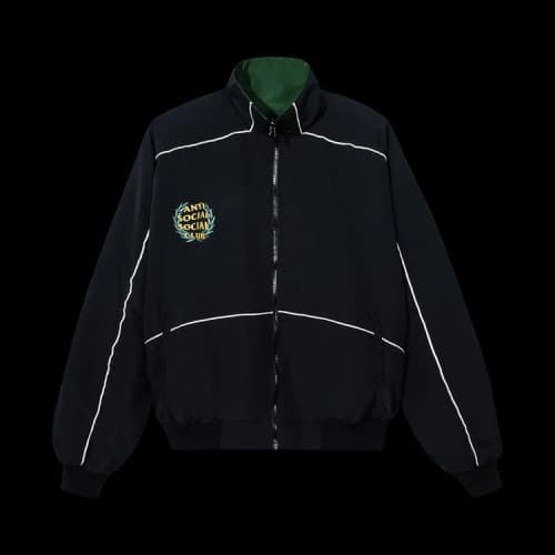 Anti Social Social Club Olympic Reversible Track Jacket 'Black/Green'