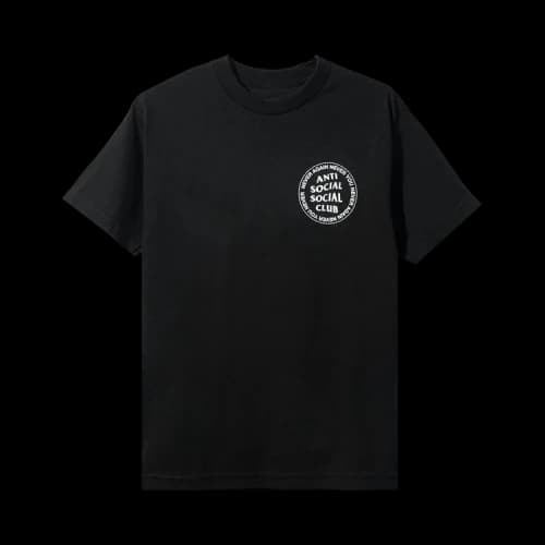 Anti Social Social Club Never Again Tee 'Black'