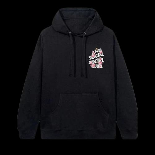 Anti Social Social Club x Kkoch 4K Hoodie Black 'Black'