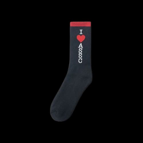 Anti Social Social Club Tourism Socks 'Black'