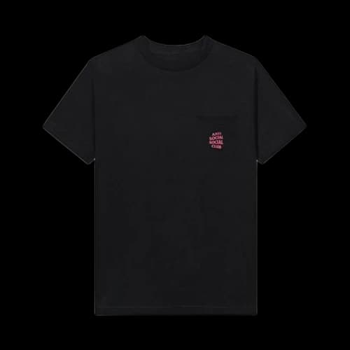 Anti Social Social Club Cross My Heart Tee 'Black'