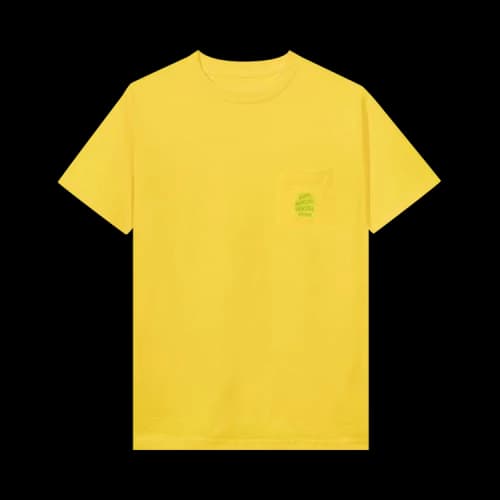 Anti Social Social Club Cross My Heart Tee 'Yellow'