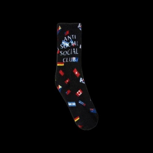 Anti Social Social Club Business Socks 'Black'