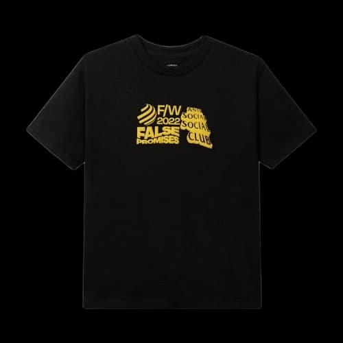 Anti Social Social Club False Promises Tee 'Black'
