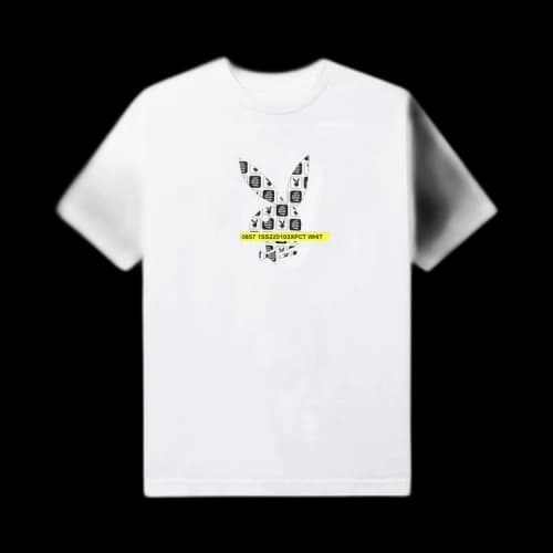 Anti Social Social Club x Playboy Checkered Tee 'White'
