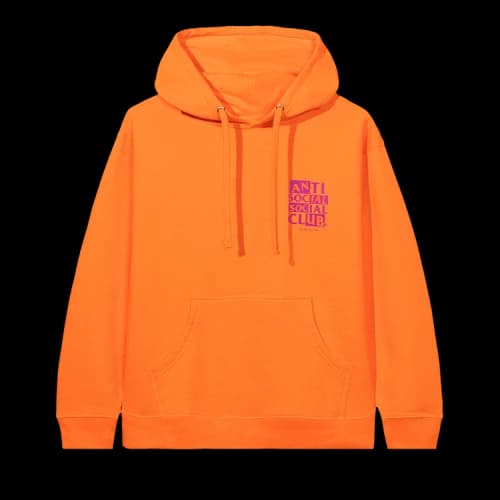 Anti Social Social Club Muted Hoodie 'Orange'
