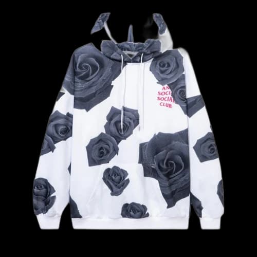 Anti Social Social Club Petal To The Floor Hoodie 'White'