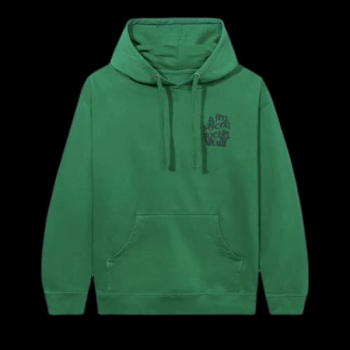 Anti Social Social Club The Notebook Hoodie 'Green'