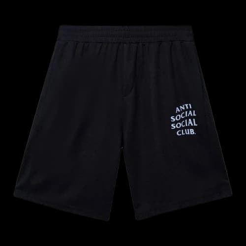 Anti Social Social Club Never Made The Team Mesh Shorts 'Black'