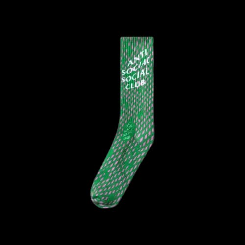 Anti Social Social Club Tokyo 1997 Socks 'Green'