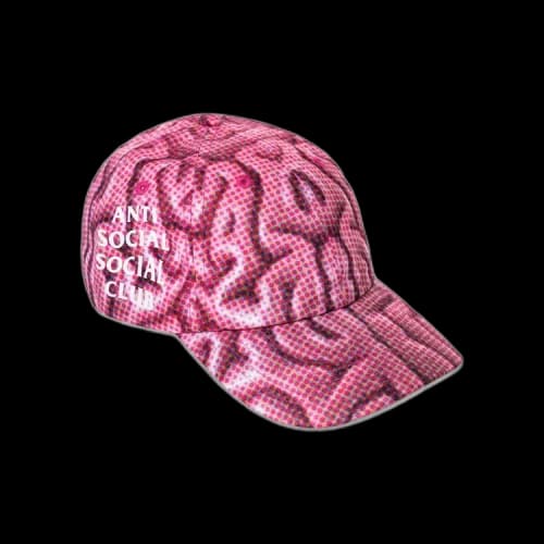 Anti Social Social Club When The Mind Games Are Done Cap 'Pink'