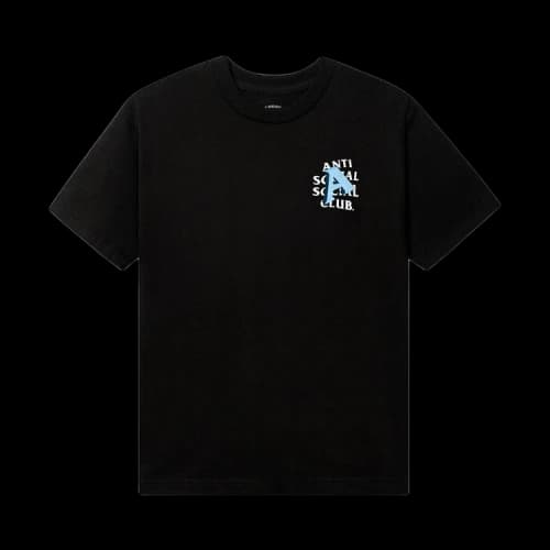 Anti Social Social Club A Is For Tee 'Black'