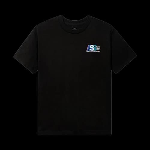 Anti Social Social Club Build Up Tee 'Black'