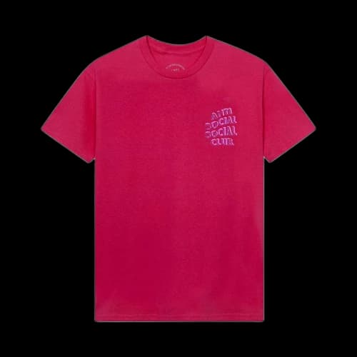 Anti Social Social Club Deeper Than Usual Tee 'Sangria'