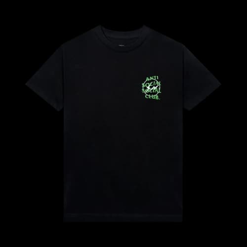 Anti Social Social Club Precious Petals Tee 'Black/Green'