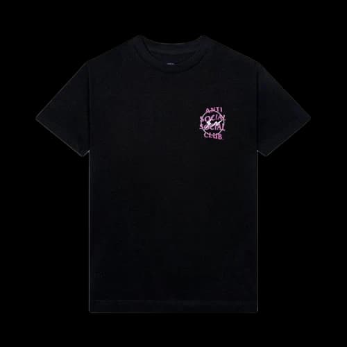 Anti Social Social Club Precious Petals Tee 'Black/Pink'
