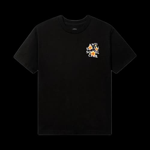 Anti Social Social Club Seeing The Feeling Tee 'Black'