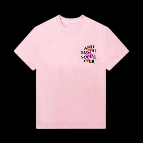 Anti Social Social Club Your Kiss Tee 'Pink'