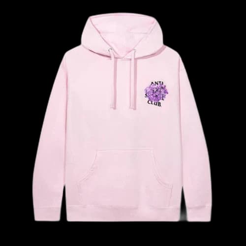 Anti Social Social Club All Rise Hoodie 'Pink'