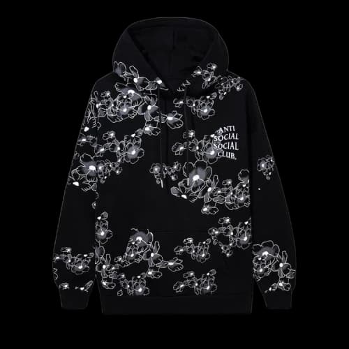 Anti Social Social Club Draw Conclusions Hoodie 'Black'