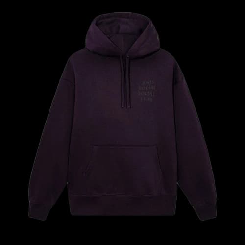 Anti Social Social Club Same But Different Hoodie 'Black'