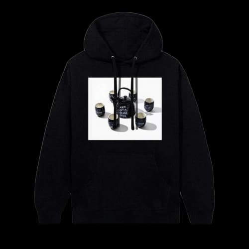 Anti Social Social Club x Arizona Hoodie Tea Set (Limited Edition) 'Black'