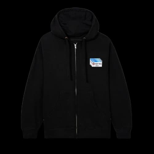 Anti Social Social Club 404/747 Zip Up Hoodie 'Black'