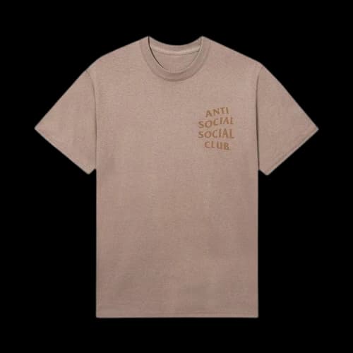 Anti Social Social Club Mind Games Tee 'Sand'