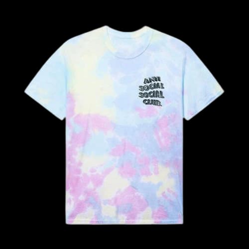 Anti Social Social Club Not Fair Tee 'Tie Dye'