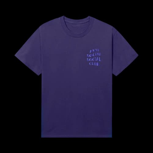 Anti Social Social Club System Tee 'Purple'