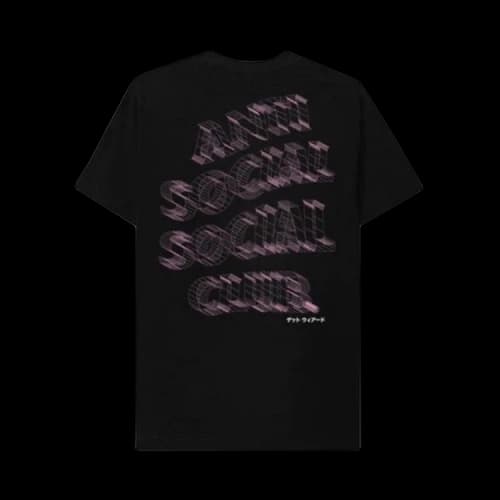 Anti Social Social Club Yokohama Tee 'Black'