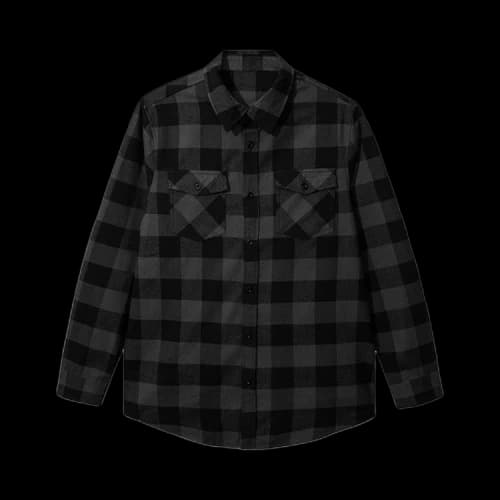 Anti Social Social Club A Fire Inside Flannel 'Black'