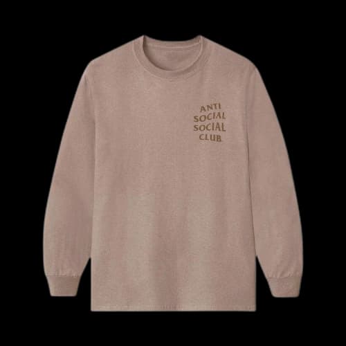 Anti Social Social Club Kkotch Long-Sleeve Tee 'Sand'